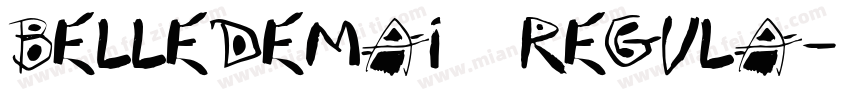 BelledeMai40 Regula字体转换